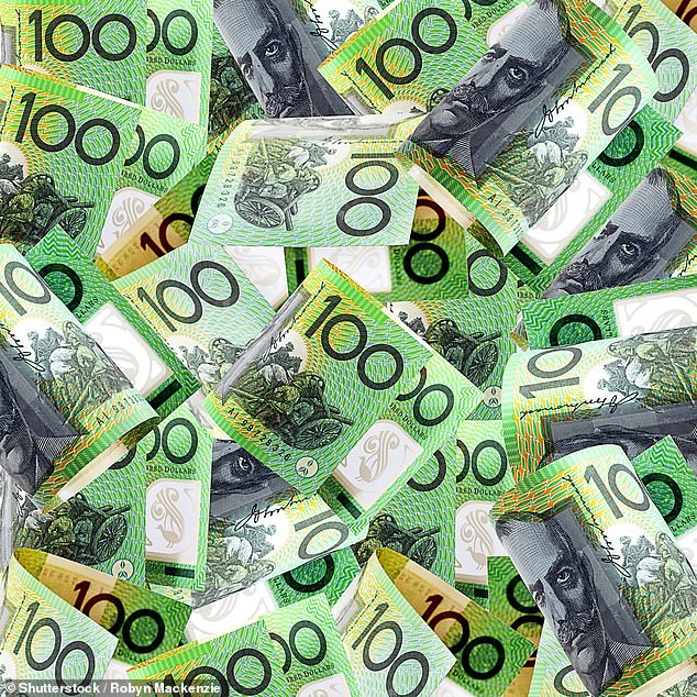 Drivers experienced the kind of driving hazards they didn't care for Saturday morning, when they were splattered with hundreds, perhaps thousands of $100 bills.  Pictured is a stock image of $100 bills