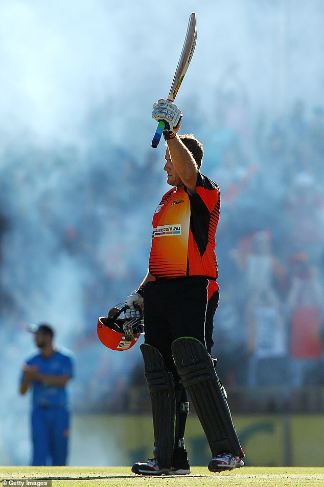 Although Simmo is best remembered for his fearless innings against the Adelaide Strikers, he has always appreciated his impressive 112 against the Sydney Sixers that same season.