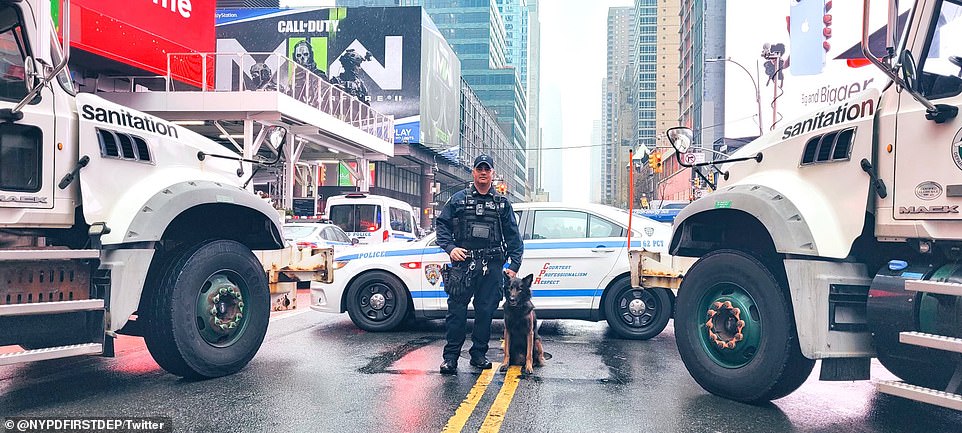 As for security, thousands of uniformed officers will be in Times Square.  The police will also be present in the neighborhoods and the metro to make sure that everyone enjoys the festivities safely.