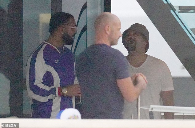 Drake Joined the New Year's Eve Party: Already in St Barts for a concert on Thursday, Drake stopped by the party boat.