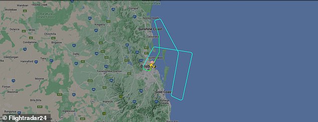 The Doha-bound flight aborted its planned journey early and began a holding pattern to unload fuel for the emergency landing.