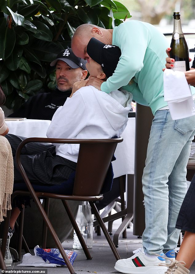 The couple, who are in Down Under for the Christmas holidays, enjoyed a romantic lunch at the luxurious Double Bay on Friday.