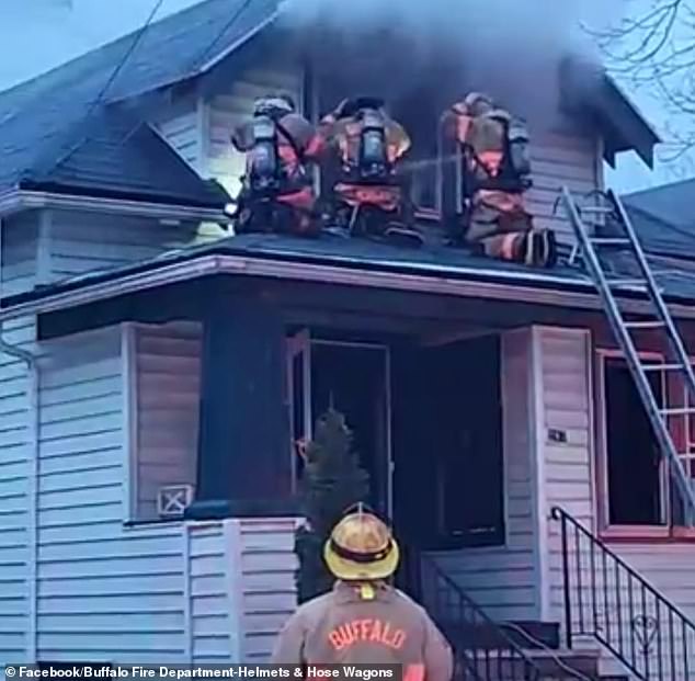 The two-story home belonged to the family of Clarence and Lisa Liggans, where eight people were inside, including six children, when the fire broke out at 207 Dartmouth Avenue.