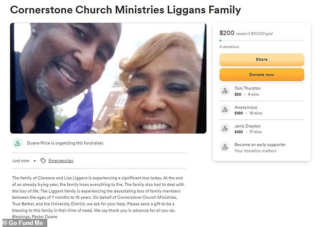 The family was a member of Cornerstone Church Ministries in Buffalo, where Pastor Dwayne Price has created a GoFundMe to support the family.