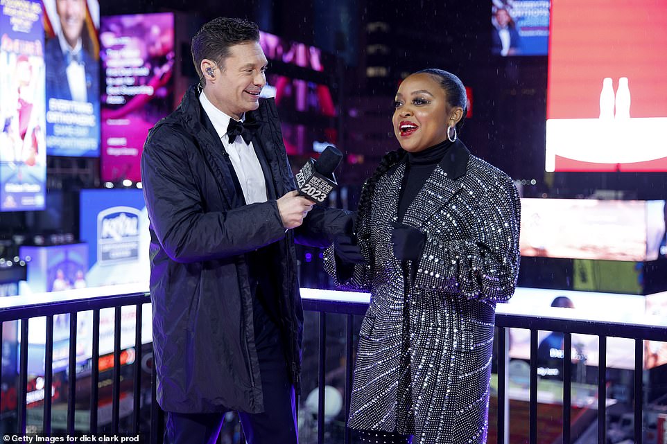 One of the many interviews: Ryan spoke with Quinta Brunson during the nation's most-watched New Year's Eve celebration, which gives viewers a glimpse into New Year's celebrations from around the world, and will close out the holiday season.