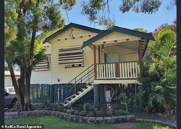 The charming Queenslander in the Sunshine State is just $172,000, again just slightly below the area's average price.