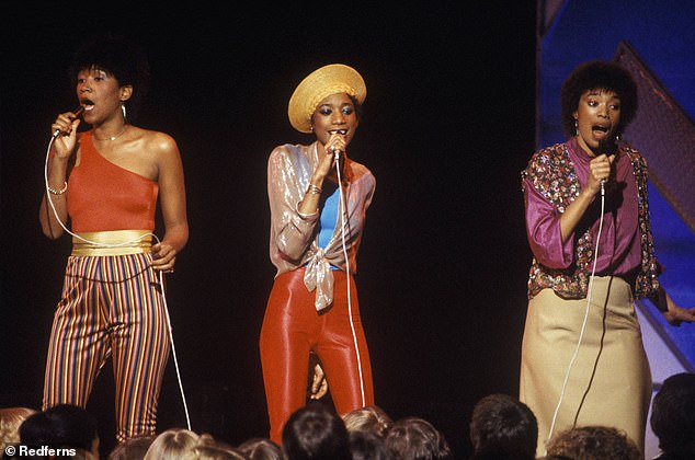 Hitmakers: The vocal group, which alternated between a trio and a quarter, scored hits with songs like I'm So Excited, Jump (For My Love) and Fire, written by Bruce Springsteen;  Ruth, June and Anita seen in 1979