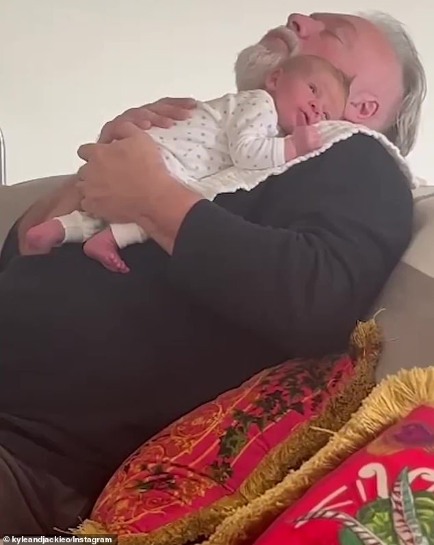 The king of radio shared a beloved video on Instagram that showcased some of the heartwarming moments Kyle has had with his son since his birth in August.