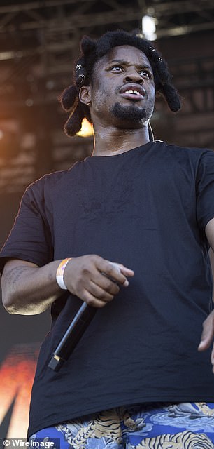 Denzel Curry (pictured) was another headliner at Beyond the Valley festival