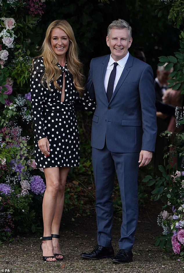 Beloved: Cat and her husband Patrick Kielty left the US with their two sons Milo, 6, and James, 4, two years ago after 15 years of living in Beverly Hills (pictured in August of 2021)