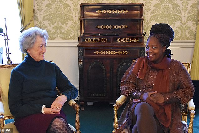 Lady Susan, 83, later met Ms Fulani and offered her her 