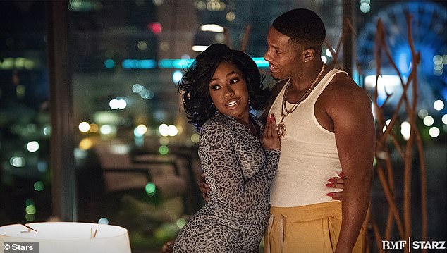 Black Mafia Family: Yung Miami will next play Deanna Washington in the second season of 50 Cent and Randy Huggins' crime drama BMF, which premieres January 6 on Starz.