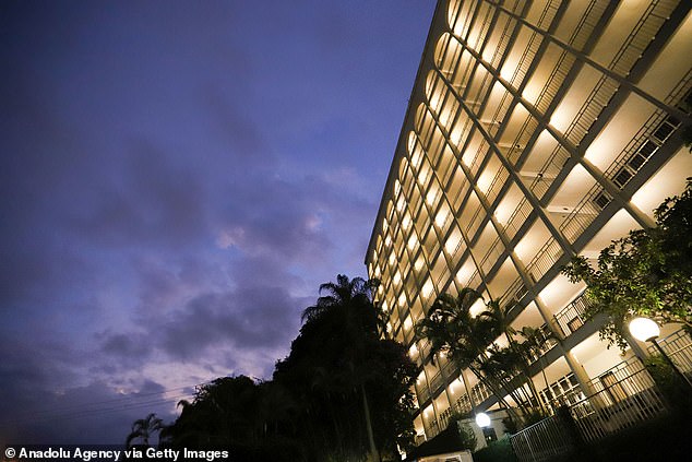 The vertical cemetery was built in 1983 and has more than 14,000 vaults.  It has a tropical garden, restaurant and even a classic car museum.