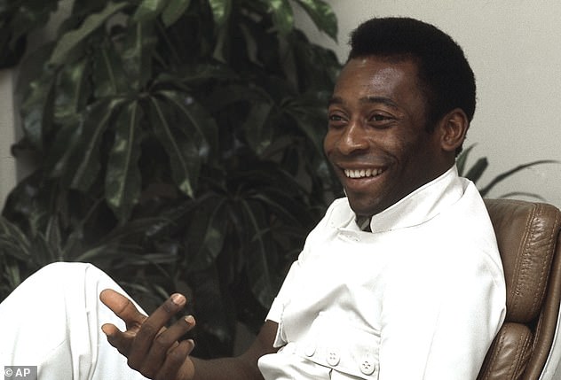 Soccer legend Pelé, photographed in New York in 1975, will be laid to rest in a massive, multi-story cemetery in Santos on Tuesday.