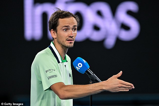 Medvedev, who is playing for the Adelaide International this week, now admits his comments were 