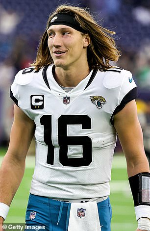 Jacksonville Jaguars quarterback Trevor Lawrence