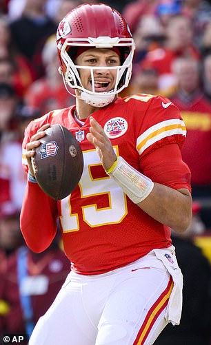 Kansas City Chiefs quarterback Patrick Mahomes