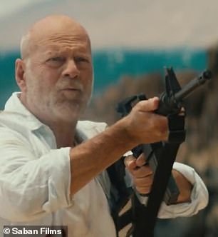 New movie: Bruce Willis, 67, reunited with his former co-star John Travolta, 68, in the action-packed trailer for their upcoming movie Paradise City.