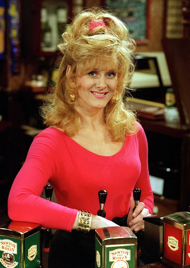 Lancashire rose to fame as a national treasure on the soap opera Coronation Street, where she played the ditzy waitress Raquel Wolstenhulme from 1991 to 1996.