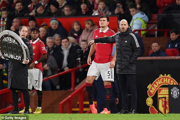 Ten Hag said Maguire would normally have played in United's last two games if he had not suffered from illness.