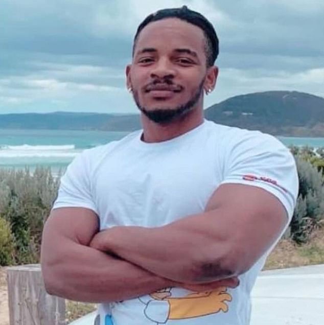 Darrien Fisher (pictured), who introduces herself as DJ Dazz, was allegedly attacked in the early hours of New Year's Day.