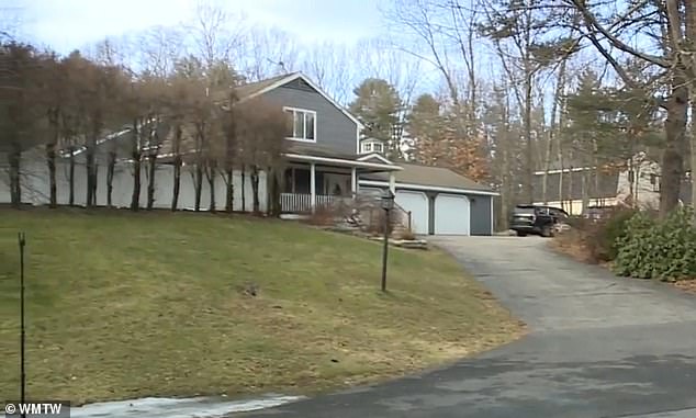 Bickford's home is located on Alpine Street in Wells, Maine, nearly five hours north of New York City.