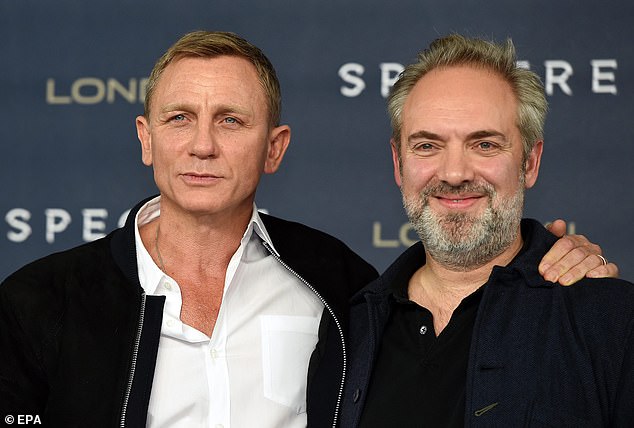 Friends: The 57-year-old Oscar winner recounted how he agreed to take over Skyfall when asked by Daniel Craig after 'a couple of drinks' at a party thrown by Hugh Jackman