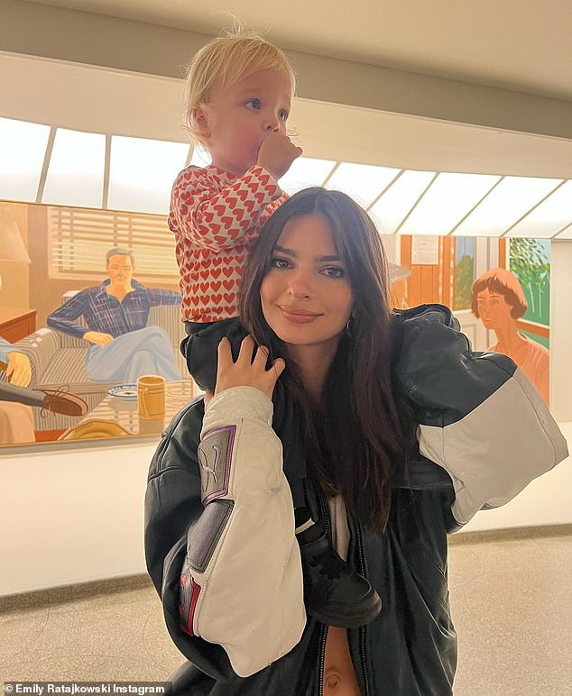 Single and ready to mingle: The brunette bombshell has recently been living her best life and dating a lot after splitting with her ex-husband, with whom she shares one-year-old son Sylvester.