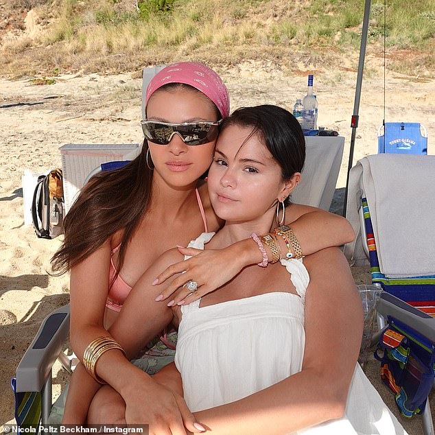 Close friends: Nicola and Brooklyn have formed a close friendship with Selena