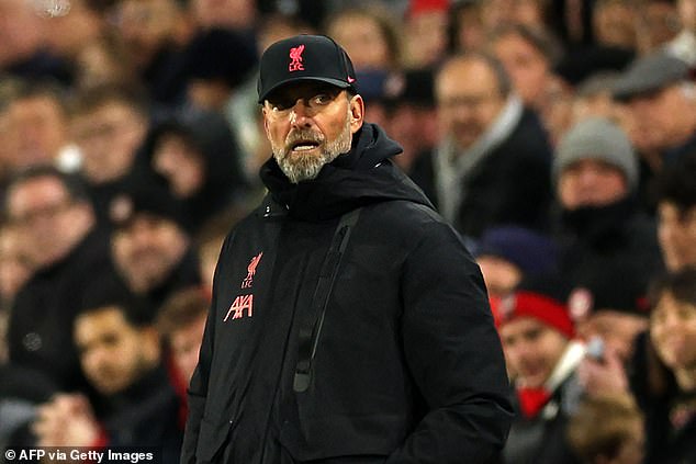 Jamie Carragher accused his former team of 'not looking like a Jurgen Klopp team' after defeat