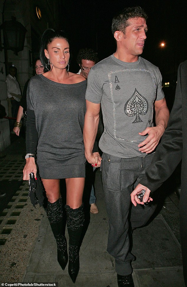 Wedding bells: They tied the knot in Las Vegas in February 2010, weeks after Alex won the latest Celebrity Big Brother on Channel 4 (pictured in 2009)