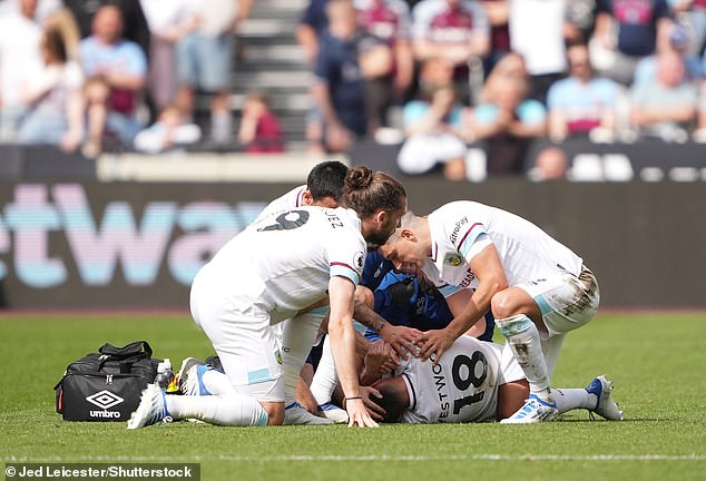 Westwood has not played since April 2022 after suffering a major ankle injury at West Ham