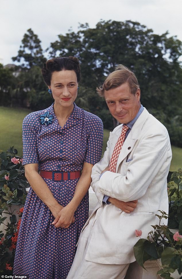 Lady Furness later said she was sorry she had introduced Prince Edward and Wallis Simpson, pictured together in 1942.