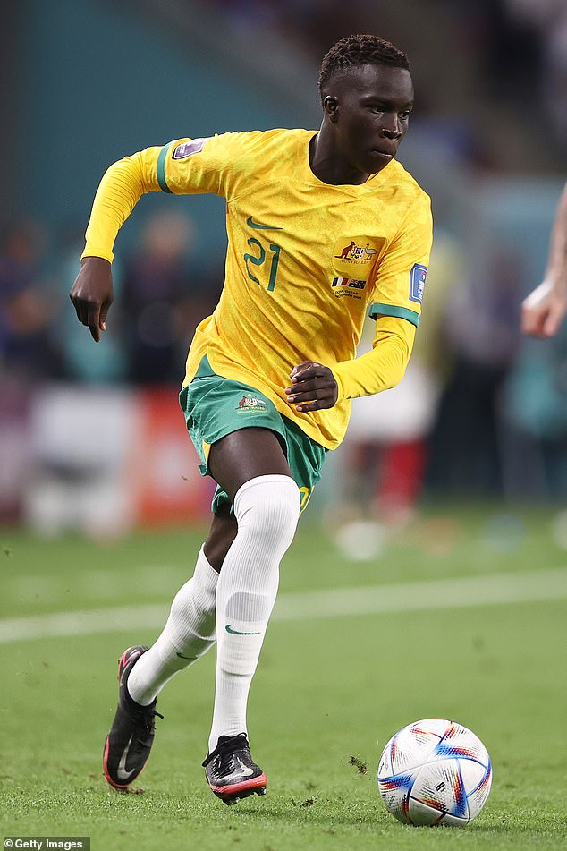 It has emerged that Garang Kuol will get a UK work permit, something he was not expected to get due to his inexperience... but the World Cup cameos with the Socceroos seem to have made a big difference.