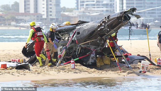 1672719510 138 Sea World helicopter crash video