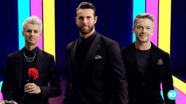 Daily Mail Australia can reveal that Channel 10 has decided to take inspiration from the US version of the series and will introduce the 'Bachelor Pad'.  (In the image: the three new bachelors)