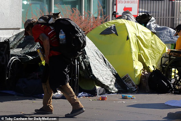 Portland currently has more than 700 homeless encampments throughout the city.