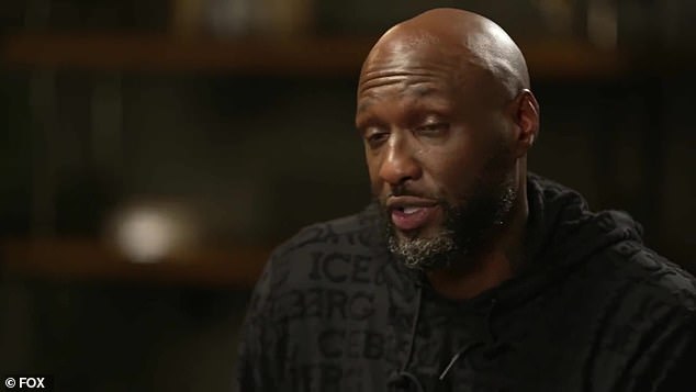 Hurt: 'You know, I went down there and, like she treated me, like she didn't know me, which was kind of painful.  And then she was like making a scene and then, like, the paparazzi showed up out of nowhere.  So I'm a little bit like... it hurts that,' Odom admitted.