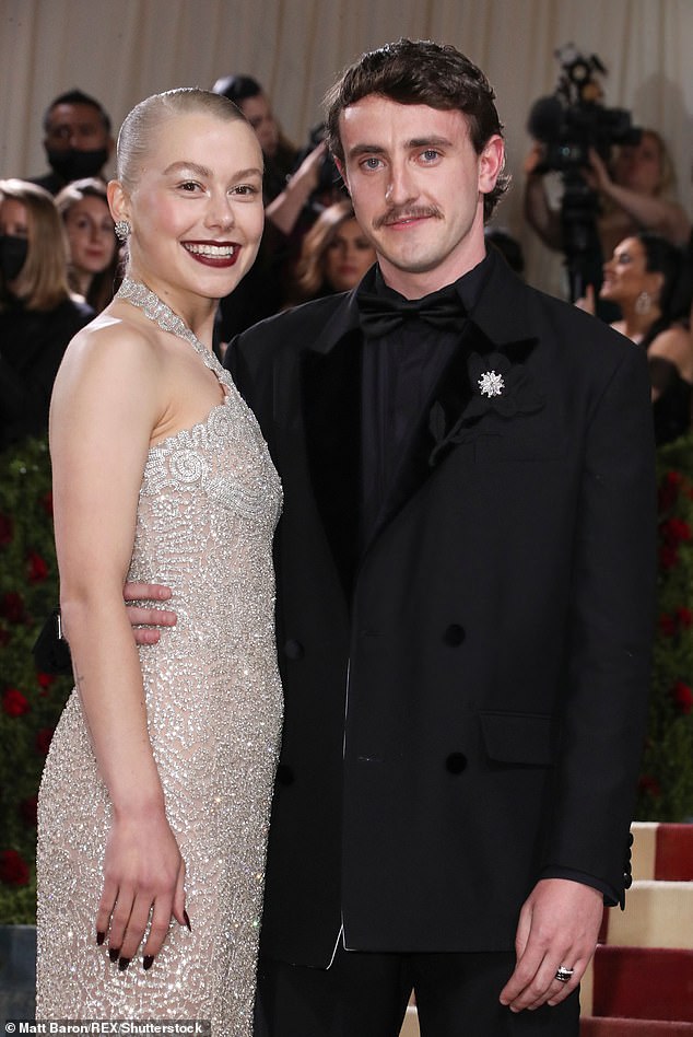 Split: There have been rumors that Paul and Phoebe Bridgers (pictured in May) split shortly after reports of their engagement.