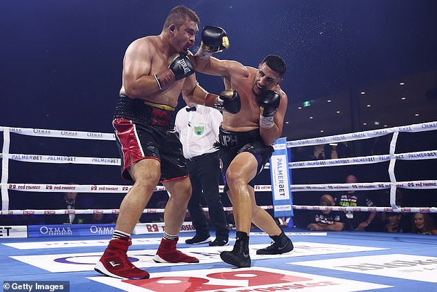 The 23-year-old injured his knuckles during his emphatic win over Kiki Leutele.