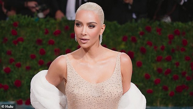 Makeover: Kim dyed her hair platinum blonde in May of last year to look completely like Marilyn Monroe, while wearing her dress to the Met Gala