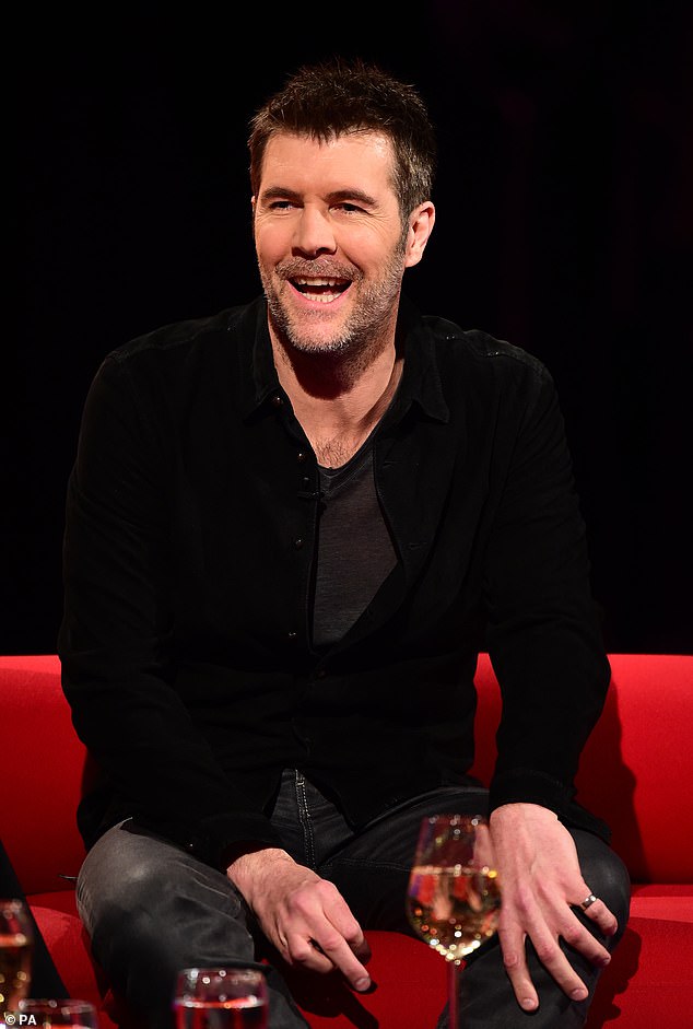 Finding out: Speaking to The Guardian, Rhod began: 'It feels weird.  I don't know how much to talk about cancer.  I haven't really figured out what to say'