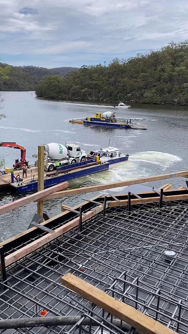 The presenter, 58, who has built a property empire alongside his television career, shared a video on Instagram showing the house in Neverfail Bay, New South Wales.