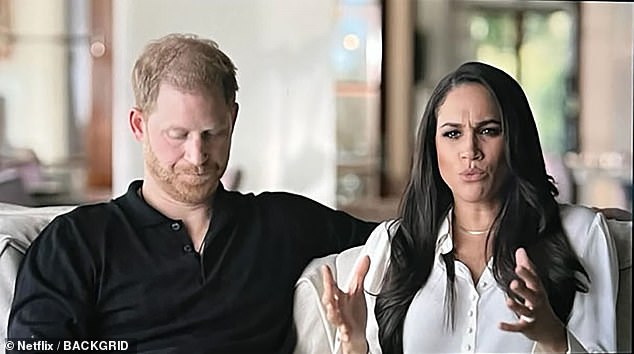 Narcissists had their 'year in the sun' in 2022, Politico magazine said, with Meghan Markle (seen), Donald Trump, Kanye West and Elizabeth Holmes among the worst offenders.