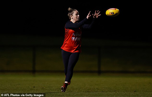 She joined Essendon in June last year after being delisted from Brisbane.