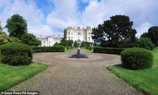 Family seat: Catherine previously told Tatler that she would like to live full-time at Glin Castle, which sits on a 400-acre property on the banks of the River Shannon in Co Limerick.