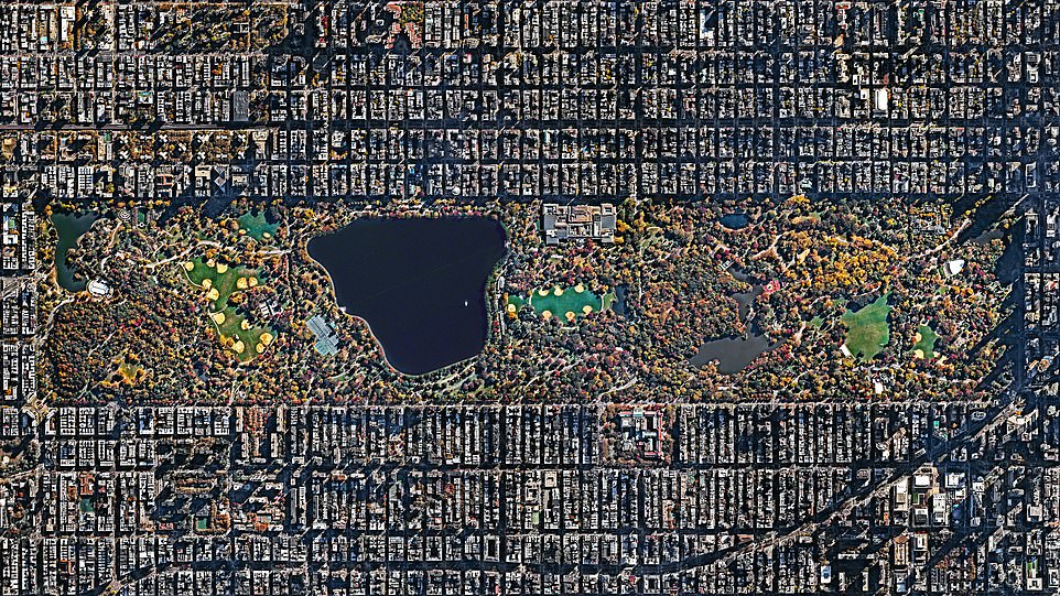 We see the crowds returning to St. Peter's Square in Rome and millions of pilgrims gathering in Mecca for the Hajj.  Pictured: Central Park in fall