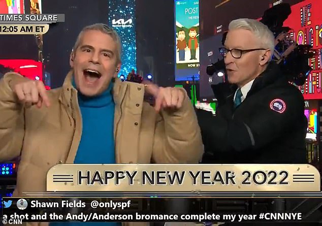 Mean jab: Last year, Cohen, 54, caused a major controversy when he referenced ABC's broadcast Dick Clark's Rockin' New Year's Eve when he referenced Ryan Seacrest's 'group of acting losers'