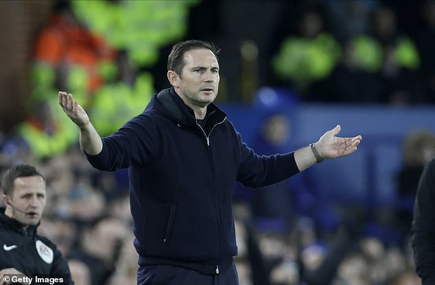 Lampard's team is just one point from the relegation zone with 15 points from 18 games