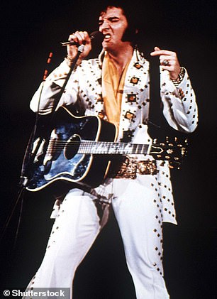 The late singer: Elvis died at age 42 in 1977